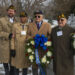 Soldiers at the Battle of the Bulge Memorial Ceremony